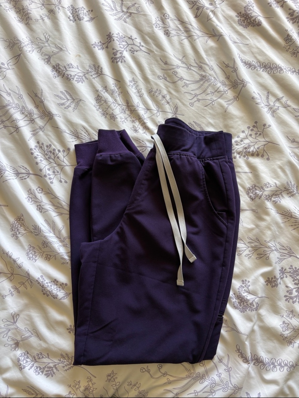 Figs Purple Jam Jogger Scrub Pants